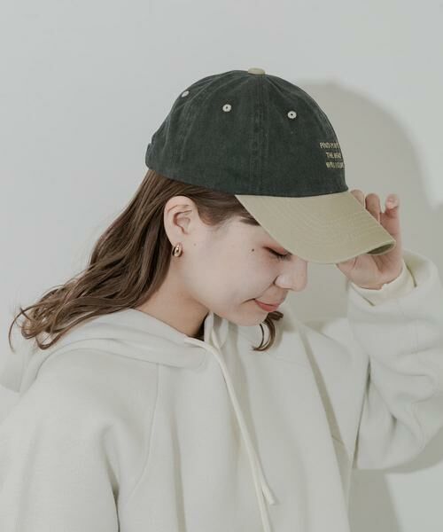 SMELLY / スメリー キャップ | バイカラーロゴキャップ | 詳細12