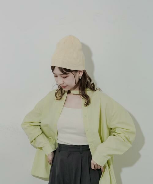 SMELLY / スメリー ニットキャップ | リブニットビーニー | 詳細3