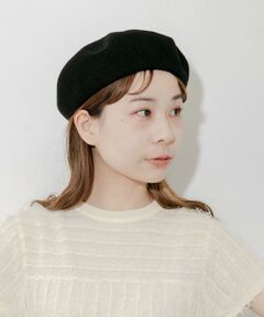 マミタス　ブラック キャスケット mmts 帽子 キャスケット Barairo no Boushi / レディース