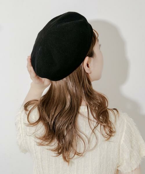SMELLY / スメリー ハンチング・キャスケット・ベレー帽 | リネンミックスベレー | 詳細8