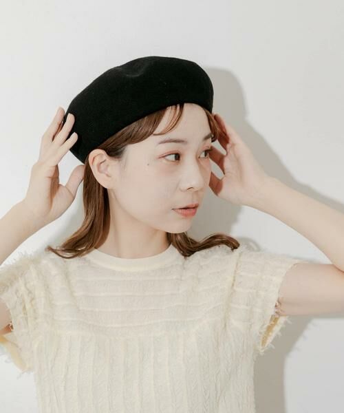 SMELLY / スメリー ハンチング・キャスケット・ベレー帽 | リネンミックスベレー | 詳細9