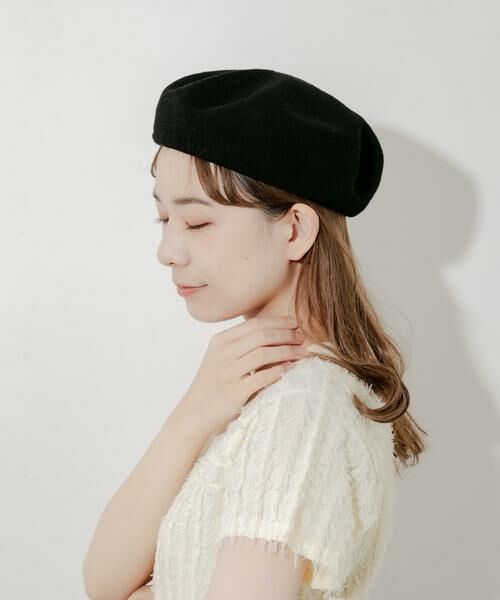 SMELLY / スメリー ハンチング・キャスケット・ベレー帽 | リネンミックスベレー | 詳細10