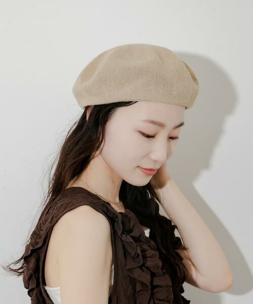 SMELLY / スメリー ハンチング・キャスケット・ベレー帽 | リネンミックスベレー | 詳細15