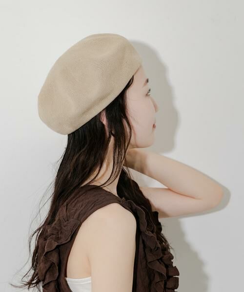 SMELLY / スメリー ハンチング・キャスケット・ベレー帽 | リネンミックスベレー | 詳細16