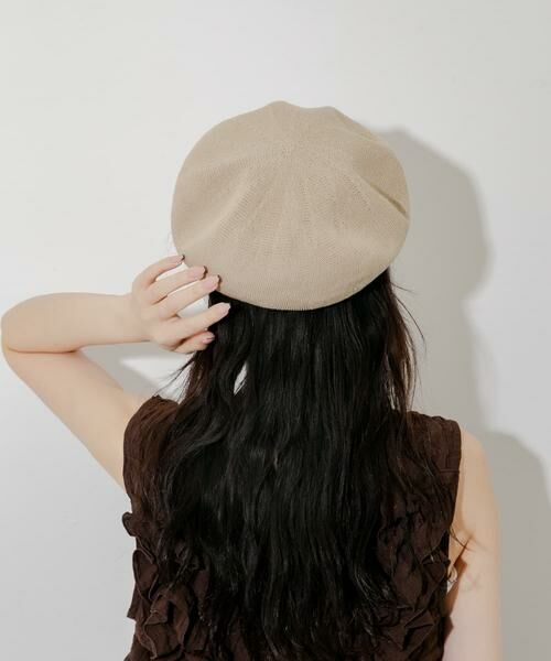 SMELLY / スメリー ハンチング・キャスケット・ベレー帽 | リネンミックスベレー | 詳細17