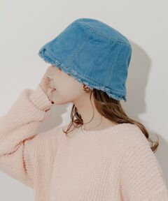 SMELLY / スメリー ハット | デニムフリンジハット