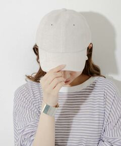 SMELLY / スメリー キャップ | シンプルリネンキャップ