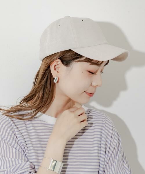 SMELLY / スメリー キャップ | シンプルリネンキャップ | 詳細1