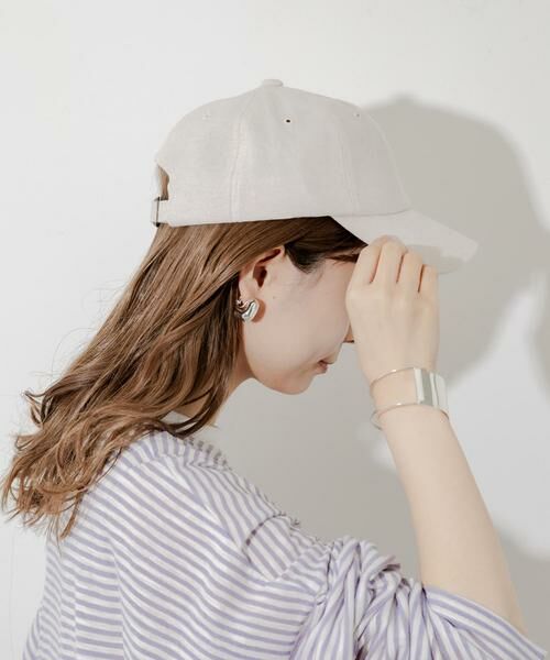 SMELLY / スメリー キャップ | シンプルリネンキャップ | 詳細2