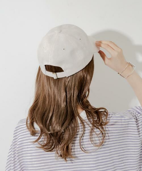 SMELLY / スメリー キャップ | シンプルリネンキャップ | 詳細3