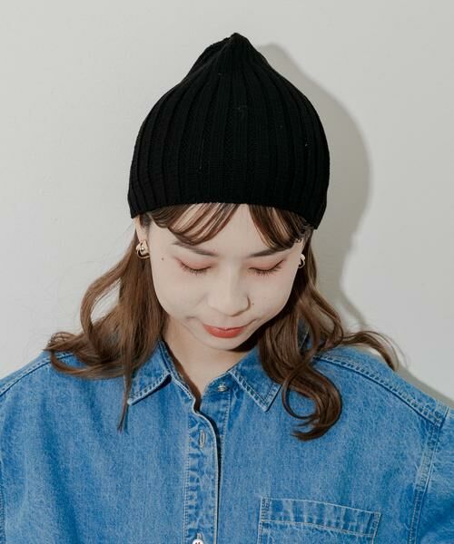 SMELLY / スメリー ニットキャップ | コットンリネンリブビーニー | 詳細6