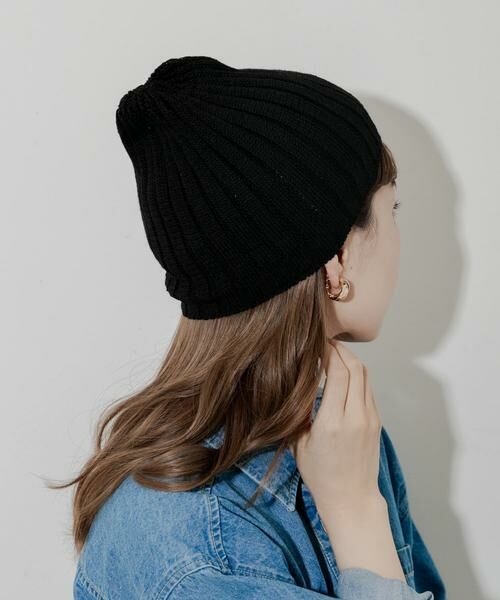 SMELLY / スメリー ニットキャップ | コットンリネンリブビーニー | 詳細7