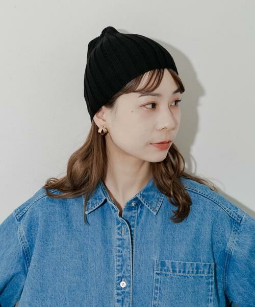 SMELLY / スメリー ニットキャップ | コットンリネンリブビーニー | 詳細9