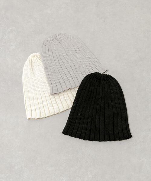 SMELLY / スメリー ニットキャップ | コットンリネンリブビーニー | 詳細10