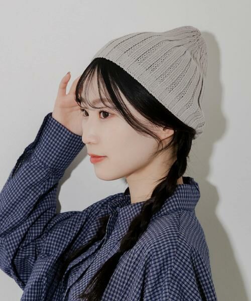 SMELLY / スメリー ニットキャップ | コットンリネンリブビーニー | 詳細16