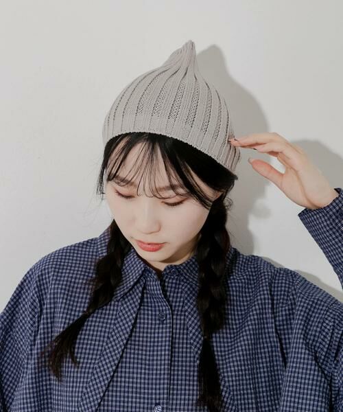 SMELLY / スメリー ニットキャップ | コットンリネンリブビーニー | 詳細17