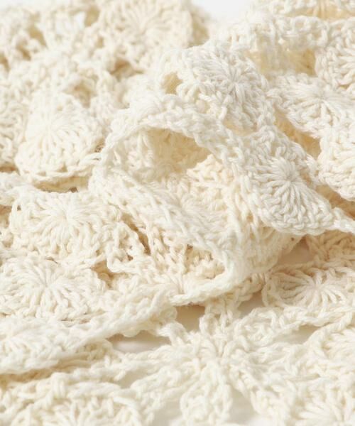 SMELLY / スメリー ニットキャップ | フラワークロシェボンネット | 詳細8