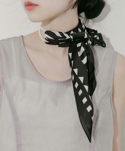 SMELLY / スメリー バンダナ・スカーフ | アソートパターンスカーフ(ブラック系その他)