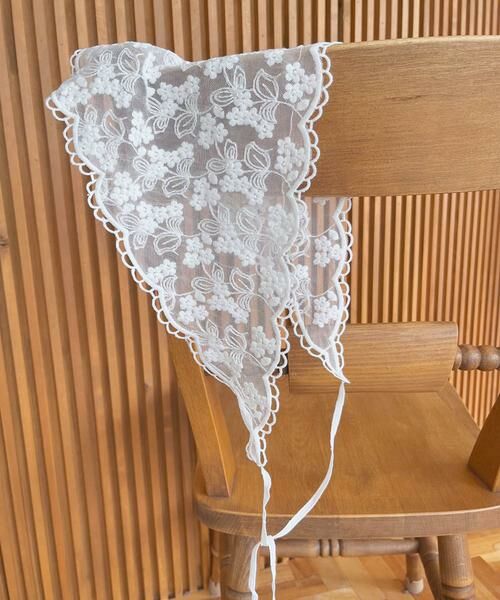 SMELLY / スメリー バンダナ・スカーフ | レースバブーシュカ | 詳細3