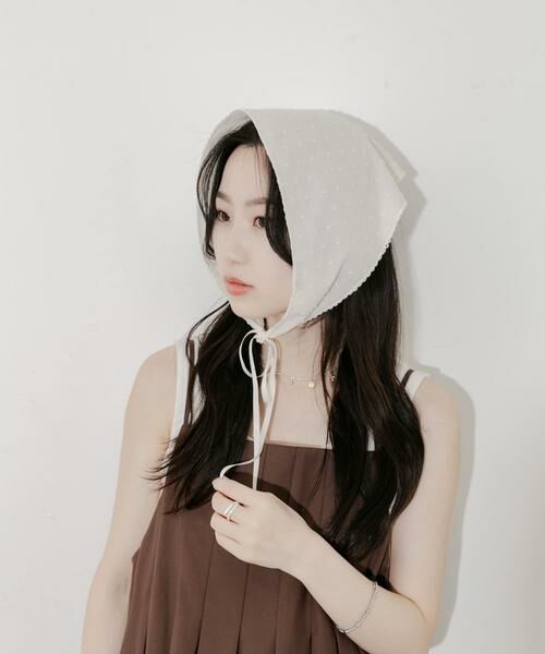 SMELLY / スメリー バンダナ・スカーフ | ドットバブーシュカ | 詳細2