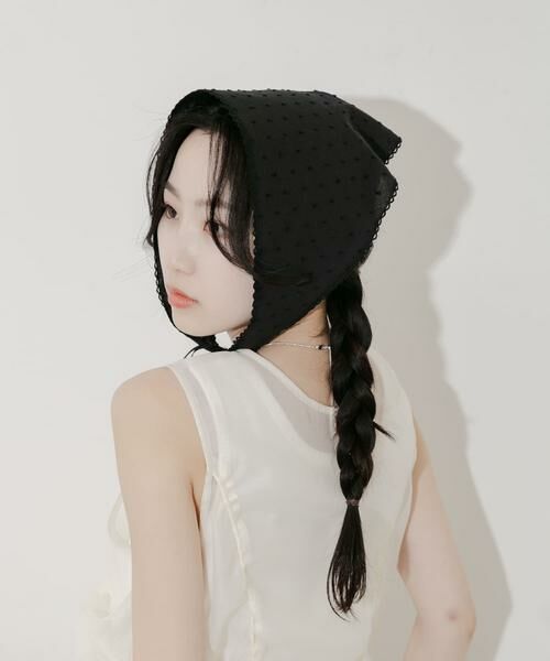 SMELLY / スメリー バンダナ・スカーフ | ドットバブーシュカ | 詳細10