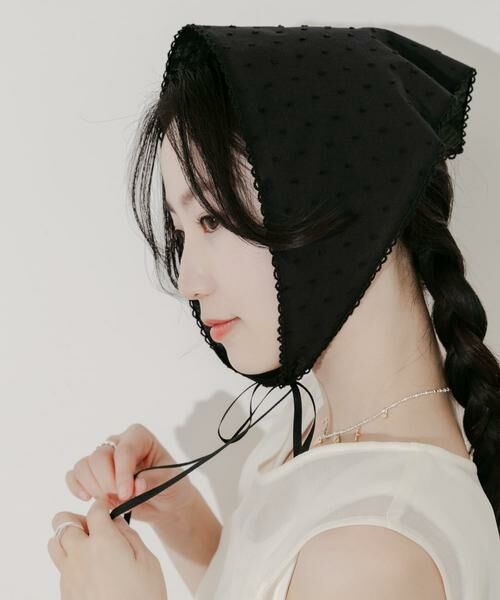 SMELLY / スメリー バンダナ・スカーフ | ドットバブーシュカ | 詳細11