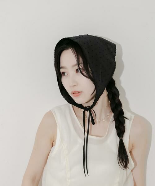 SMELLY / スメリー バンダナ・スカーフ | ドットバブーシュカ | 詳細12