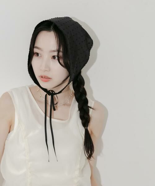 SMELLY / スメリー バンダナ・スカーフ | ドットバブーシュカ | 詳細14