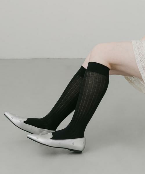 SMELLY / スメリー ソックス | リブハイソックス | 詳細6