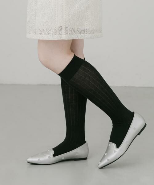 SMELLY / スメリー ソックス | リブハイソックス | 詳細7