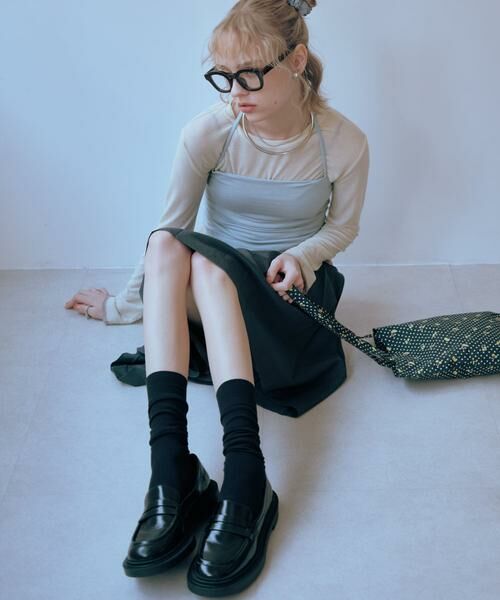 SMELLY / スメリー ソックス | リブハイソックス | 詳細9