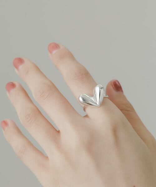 SMELLY / スメリー リング | 『WEB/一部店舗限定』メタルハートリング | 詳細3