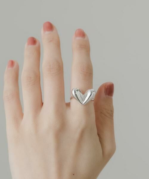 SMELLY / スメリー リング | 『WEB/一部店舗限定』メタルハートリング | 詳細4