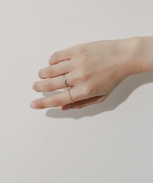 SMELLY / スメリー リング | ステンレスボール2セットリング | 詳細2