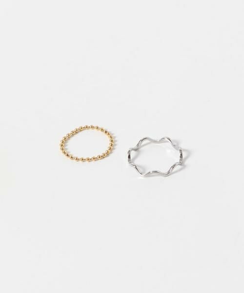 SMELLY / スメリー リング | ステンレスボール2セットリング | 詳細3