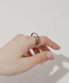 SMELLY / スメリー リング | ステンレスダブルラインリング