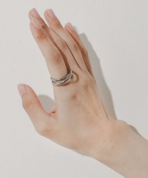 SMELLY / スメリー リング | ステンレスダブルラインリング | 詳細5