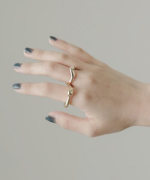 SMELLY / スメリー リング | ニュアンス2セットリング | 詳細1
