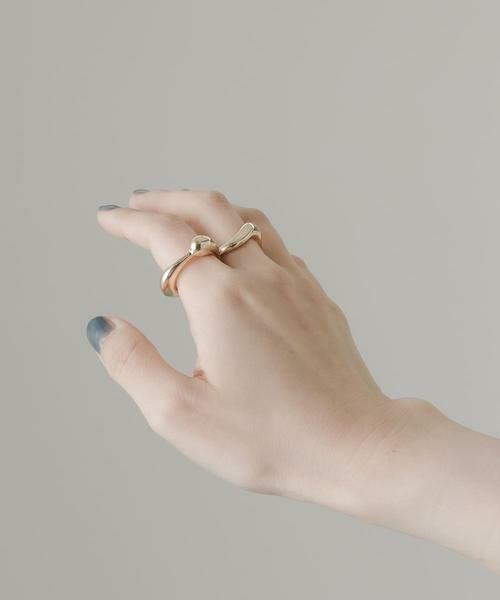 SMELLY / スメリー リング | ニュアンス2セットリング | 詳細3