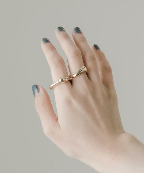 SMELLY / スメリー リング | ニュアンス2セットリング | 詳細4