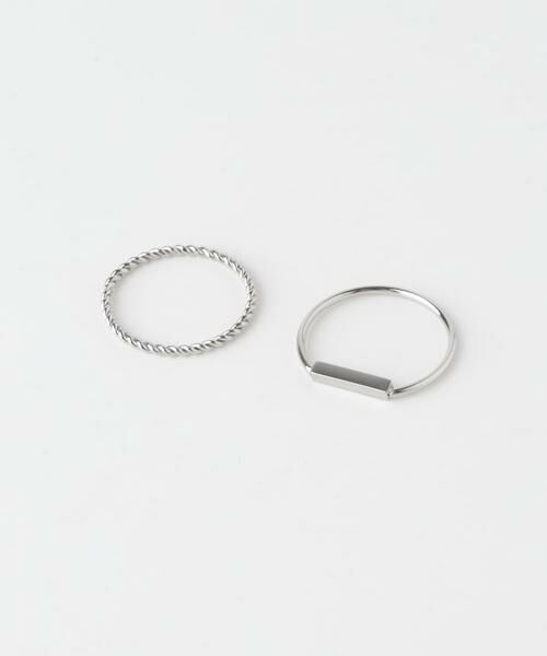 SMELLY / スメリー リング | ステンレス2セットリング | 詳細4