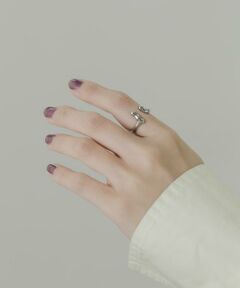 SMELLY / スメリー リング | ステンレスニュアンスラインリング