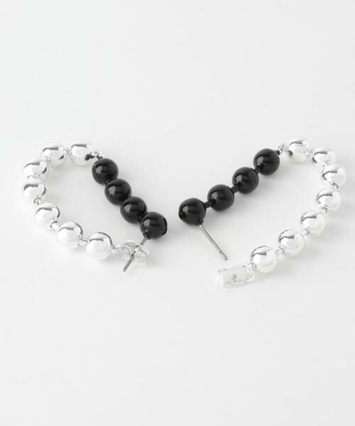 SMELLY / スメリー ピアス・イヤリング | 2トーンボールチェーンピアス | 詳細5