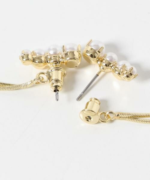 SMELLY / スメリー ピアス・イヤリング | パールチェーンピアス | 詳細4