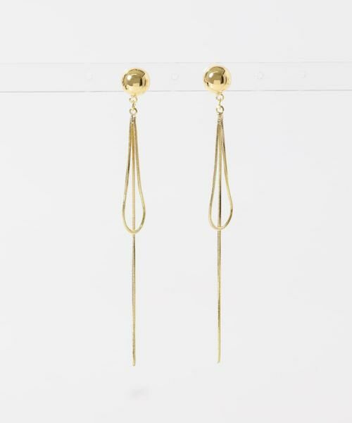 SMELLY / スメリー ピアス・イヤリング | ボールチェーンフープピアス | 詳細4