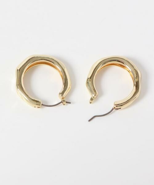 SMELLY / スメリー ピアス・イヤリング | ニュアンスメタルサークルワンタッチピアス | 詳細6