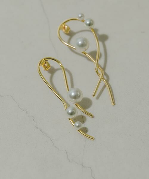 SMELLY / スメリー ピアス・イヤリング | アシメパールピアス | 詳細2