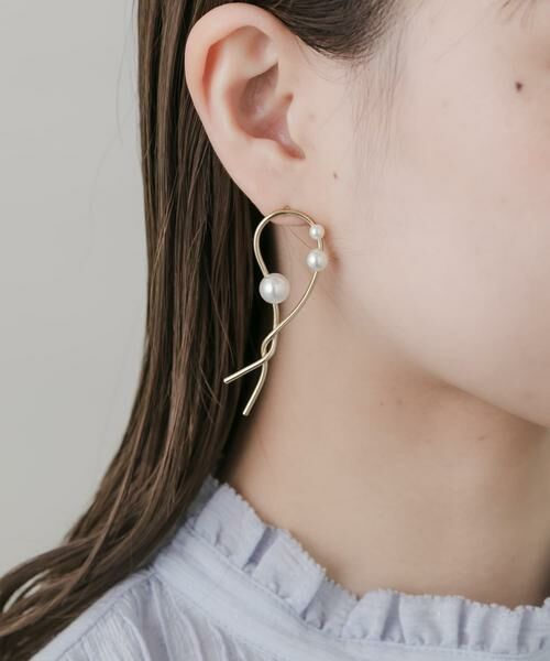 SMELLY / スメリー ピアス・イヤリング | アシメパールピアス | 詳細4