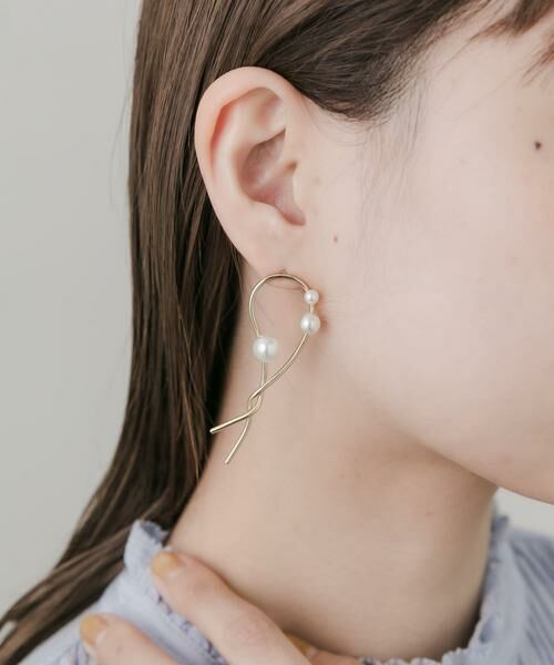 SMELLY / スメリー ピアス・イヤリング | アシメパールピアス | 詳細5