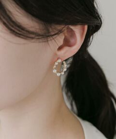 SMELLY / スメリー ピアス・イヤリング | パールラインピアス